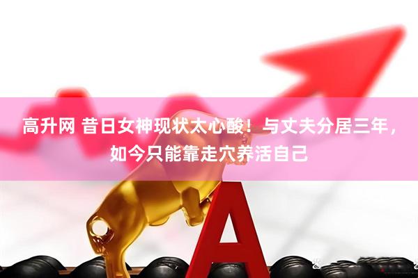 高升网 昔日女神现状太心酸！与丈夫分居三年，如今只能靠走穴养活自己